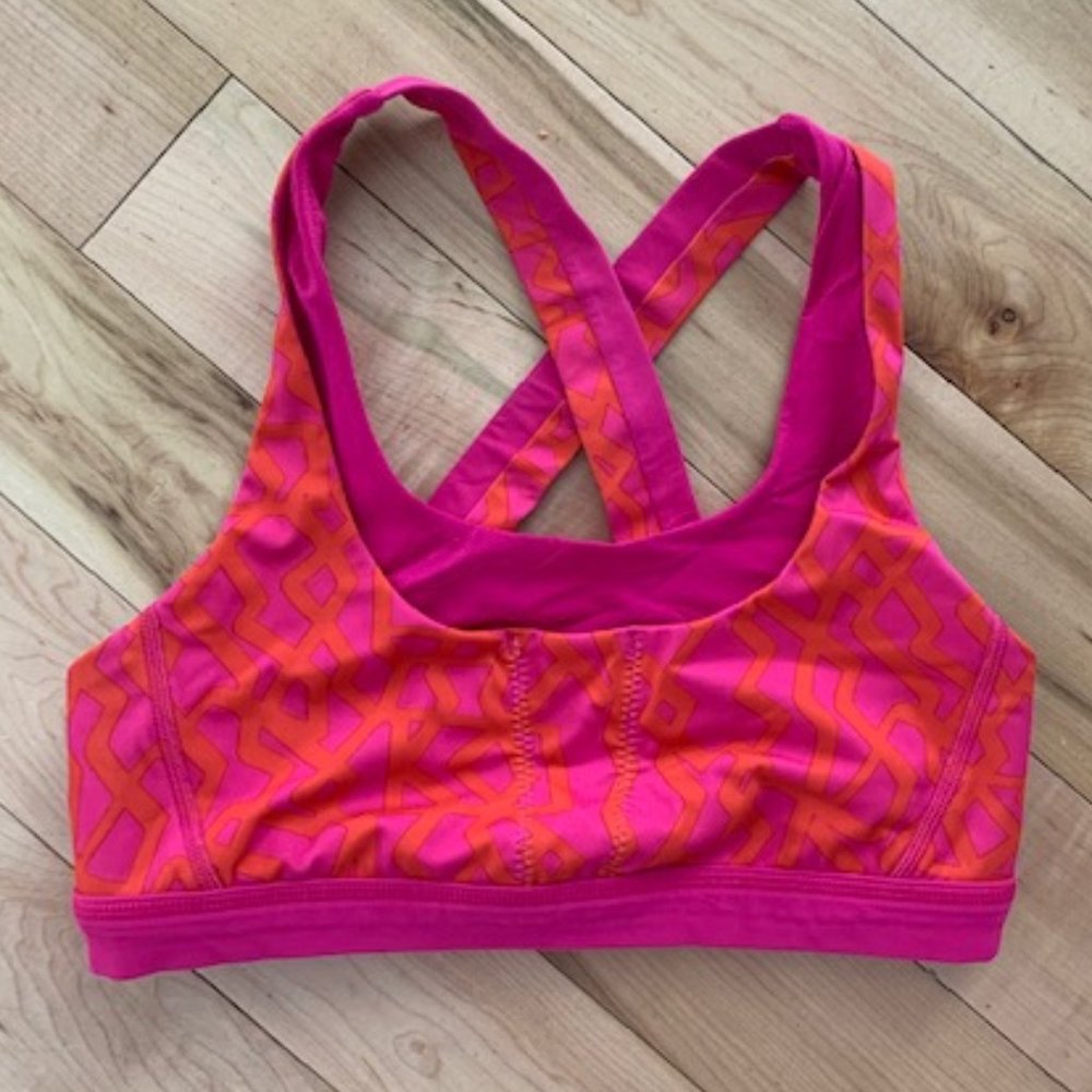 Lululemon Seawheeze Run Stuff Your Bra- Sz6